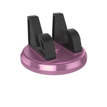 PVC Material Rhinestone Car Phone Holder, Universal Dashboard Phone Stand, Adjustable Car GPS Mount, Cute Rotating Clip, Suitable For Landscape And Portrait Screens - Multicolor - View 12