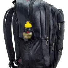 Men's Large Waterproof Leather Backpacks Entry Xl-L-06 - màu đen - Xem 9