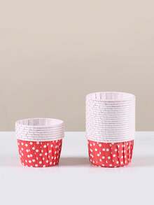 36 chiếc, Cốc giấy nướng chấm bi, ba loại hộp đựng thực phẩm, bánh, bánh mì, món tráng miệng, kem, hộp đựng thực phẩm, cốc giấy đóng gói, tiệc ngày lễ, cốc giấy đóng gói bánh ngày lễ, hộp đựng thực phẩm - Nhiều màu - Xem 6