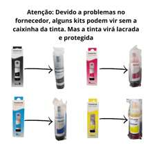 Tinta Compatível 544/504 Refil 70ml Para Impressora L3150 L3250 L4150 L6190 L3110 L6170 L6171 L6161