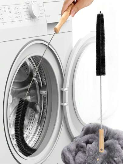 1pc Dryer Vent Cleaning Kit, Flexible Lint Brush For Clothes & Refrigerator Coil Brush. Trap Cleaner Tool,Kitchen,Bathroom,Home,Household Suppliers