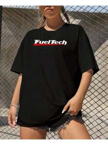 Basic Fuel T-Shirt Equipment Mechanic Sports Car Ignition - 黑色 - 查看 2