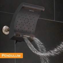 8.8" Evolution 5 Spray WaterSense Rain Shower Head - Oxygenics - Đỏ và trắng - Xem 10
