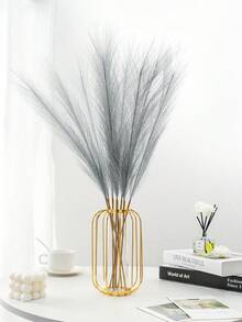 Gói 10 bó cỏ Pampas nhân tạo, trang trí nội thất cho phòng khách, bàn ăn, tủ trưng bày, sàn nhà - Nhiều màu - Xem 9