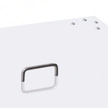 SENDERPICK Pushes Heat Down And Out, Stainless-Steel With Carrying Handle Outdoors Fire Pit Heat Deflector, - Silver - View 9