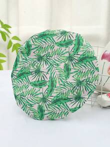 QINGMYU 1 Mũ tắm dày một lớp chống thấm nước có thiết kế in mới - Nhiều màu - Xem 4
