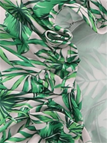 QINGMYU 1 Mũ tắm dày một lớp chống thấm nước có thiết kế in mới - Nhiều màu - Xem 5