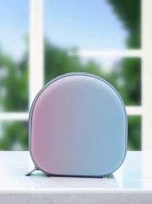 1pc Waterproof Earphone Protective Case, Creative Ombre Color (Earphones Not Included, Ombre Color Randomly Sent) - Multicolor - View 4