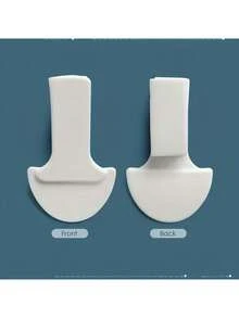 2 件马桶盖/座圈升降手柄座圈升降器，马桶座圈框架升降工具，家庭、办公室、酒店浴室配件，卫生生活方式工具 - 白色 - 查看 4