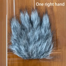 手套，半指长手套，创意化妆手套，适合节日派对，角色扮演手套，保暖手套 - 彩色 - 查看 15