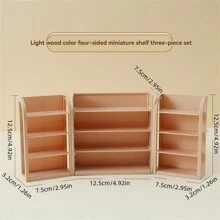 1pc/2pcs Mini Miniature Convenience Store Shelves, Realistic Furniture, Mini Supermarket Racks, Mini Kitchen Furniture - Multicolor - View 16