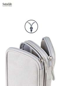 Bolsa organizadora electrónica, organizador electrónico portátil y a prueba de agua- Accesorios de viaje a China- Estuche de almacenamiento universal para cables, teléfonos celulares, batería externa
