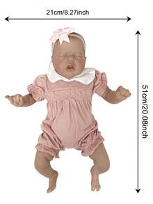 Búp bê tái sinh thủ công Alexis 20,8 inch 50,8 cm Búp bê trẻ sơ sinh thủ công làm quà tặng sinh nhật cho trẻ em (Thân Cltoh) - Búp bê tái sinh - Xem 4