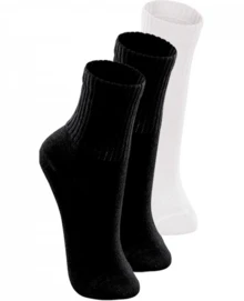 Kit 3 Pairs Of Lupo 2727-009 Colorful Long Tube Children's Socks - 白色 - 查看 1