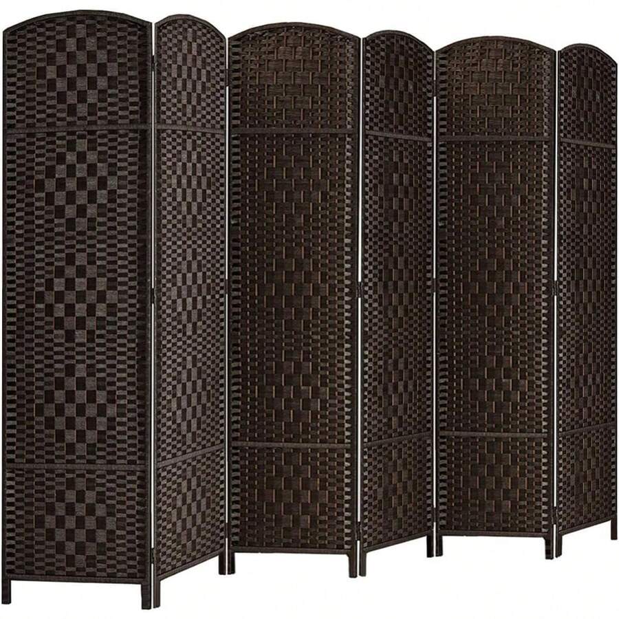 Room Divider, Room Dividers And Folding Privacy Screens, 16" Privacy