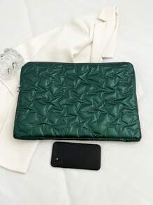 极简主义纯色多尺寸奢华笔记本电脑内胆包笔记本电脑包基础款笔记本电脑/保护套/手提包/平板电脑单肩包手提包 iPad 包背包适合女士/男士/女孩/男孩/女性/男性学生适合 Mac Book Air/Pro11/13/14/100 英寸时尚防水/防震轻便包护士大学/学院必备圣诞节/父亲/母亲/教师礼物小学/初中/高中通勤带电脑隔层大容量便携简约多功能带拉链笔记本电脑配件内胆包 - 綠色 - 查看 5