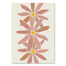 1 件花卉市场马蒂斯墙面艺术帆布画北欧海报和印刷品抽象植物墙画适用于客厅装饰无框架 - 彩色 - 查看 26