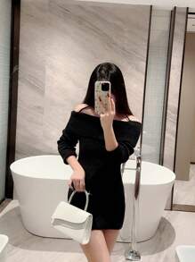 Women's Elegant Crystal Studded Tassel Design Clutch Purse, Shiny Diamond Handbag, Luxury Evening Bag For Formal Party, Wedding, Prom, Ball - Tassel Pattern Random Delivery - White - View 8