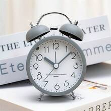 1 Đồng hồ báo thức siêu to, Thiết bị báo thức mạnh mẽ, Thích hợp cho học sinh, sử dụng ở trường và làm quà tặng Giáng sinh - Nhiều màu - Xem 4