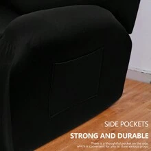 1 Set Recliner Covers, Stretch Reclining Chair Covers, Recliner Sofa Slipcovers Waterproof Stretch Recliner Couch Covers Furniture Protector Covers - Multicolor - View 8