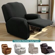 1 Set Recliner Covers, Stretch Reclining Chair Covers, Recliner Sofa Slipcovers Waterproof Stretch Recliner Couch Covers Furniture Protector Covers - Multicolor - View 7