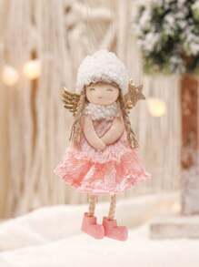 1 Stück Valentinstag Dekoration Weihnachtsbaum Netzrock Engel Geweih Mädchen Anhänger süße Puppe Geschenk Wichtel Weihnachtsbaum Dekorationen Weihnachtsschmuck Heim Dekoration Valentinstag Geschenke, Muttertag Geschenke, Hochzeitsdekoration Weihnachtsdekorationen Winterraumdekoration