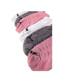 Kit 6 Pairs Of Assorted Women's Cotton Ankle Socks Top100 - Nhiều màu - Xem 1