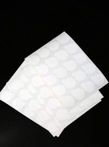 500/200/100/40 pièces Autocollants jetables blanc pour extension de cils, palettes porte-colle en marbre, pierre de jade, papier pour pratique d'extension de cils, pour technologie des cils, formation des cils