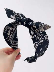 1 件装 女士 杏仁花 涤纶 时尚 街头 头带 四季 发饰 可爱 - 彩色 - 查看 10