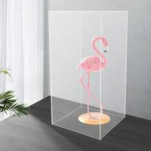 Acrylic Display Case Plush Dolls Models Storage Display Cases Boxes 11.81*11.81*23.62inch - Clear - View 4