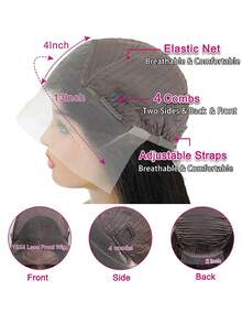 Highlight Human Hair 13X4 Water Wave Lace Front Wigs Honey Blonde P4/27 Hd Lace Frontal Wigs With Baby Hair 180 Density Deep Curly Lace Frontal Wigs For Women Pre Plucked Glueless Wigs 28 30 32 34 Inch