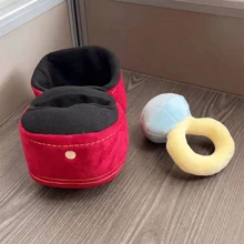 超大钻石订婚戒指毛绒娃娃，结婚求婚毛绒动物生日礼物