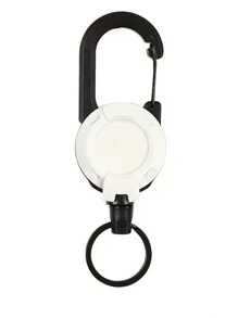 Anti-Theft Tactical Retractable Key Chain With Outdoor Automatic Retractable Wire Rope - Multicolor - View 12