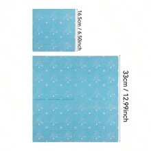 5/20/50 chiếc Khăn ăn dùng một lần Giáng sinh, 2 lớp, 13x13 inch, Khăn giấy tuyết Giáng sinh hình ông già Noel, Khăn ăn tối Giáng sinh, Khăn ăn cocktail Giáng sinh, Khăn ăn Giáng sinh dùng một lần, Khăn ăn tối Giáng sinh - Nhiều màu - Xem 5