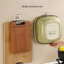 1 cái/5 cái Móc treo tường đa năng cho chậu rửa, Giá treo chậu rửa nhà bếp phòng tắm không cần khoan - Nhiều màu - Xem 5