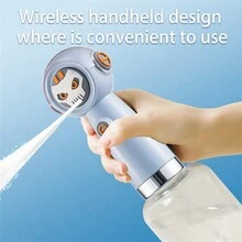 适用于智能宠物沐浴泡泡机 - USB 可充电，一键式泡沫分配器，适用于猫咪美容和洗发 - 彩色 - 查看 9