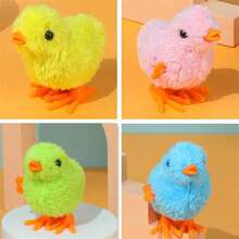 4 件装会跳舞和走路的发条鸡玩具，鸡组合游戏玩具 - 彩色 - 查看 12