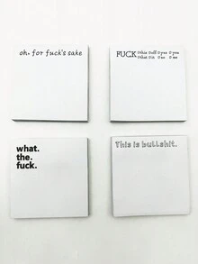 Giấy ghi chú vui nhộn, Giấy nhớ, Giấy nhớ, Văn phòng phẩm cho trẻ em, Giấy tự dính - Nhiều màu - Xem 3