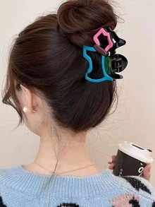 可爱时尚小狗爪子发夹，适合日常和派对佩戴，万圣节和圣诞节礼物发饰 - 彩色 - 查看 3