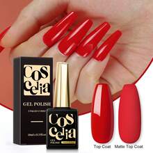 10ML 1 CÁI Gel Sơn Móng Tay Màu Đỏ Ngâm Móng Tay Gel Sơn Móng Tay Cho Phụ Nữ Và Trẻ Em Gái Tự Làm Tiệm Làm Móng Sử Dụng Móng Tay Giáng Sinh Màu Đỏ - Nhiều màu - Xem 3