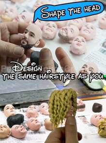 1pc Custom Occupation Style Bobblehead, Custom Bobblehead, Personalized Bobblehead, Custom Husband Bobbleheads, Personalized Photo Clay Figurine, Customizable Engineer/Businessman/Golf Player/Business Woman/Doctor/Graduate/Soldier Doll, Keepsake Gift For Loved Ones, Professional Custom Bobblehead Figurine, 15cm/18cm/20cm, Unique Gift For Family, Parents, Wedding, Colleagues, Christmas Gift Ideas, Birthday And Anniversary Gifts Graduation - Engineer - View 7