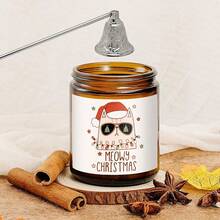 1 nến thơm hương hoa oải hương, quà tặng Giáng sinh cho phụ nữ, nam giới, đồng nghiệp, mẹ mèo, thích hợp cho Giáng sinh, hộp đêm dễ thương, đồ trang trí nhà cửa, cây thông Noel, vòng hoa ông già Noel, đồ nhét tất, đồ trang trí Giáng sinh, quà tặng ngày lễ, đồ trang trí phòng, quà tặng - Nhiều màu - Xem 6