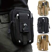 1 chiếc Túi đeo hông thể thao ngoài trời đa năng, Túi đựng điện thoại di động chống nước cho nam, Thích hợp cho cắm trại, đạp xe và đi bộ đường dài - Nhiều màu - Xem 4