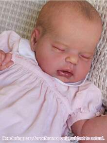 Búp bê tái sinh thủ công Alexis 20,8 inch 50,8 cm Búp bê trẻ sơ sinh thủ công làm quà tặng sinh nhật cho trẻ em (Thân Cltoh) - Búp bê tái sinh - Xem 12