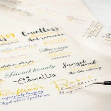 1 卷 2 米英文剪贴簿和纸胶带、复古创意美学贴纸、DIY 装饰拼贴工艺用品、节日礼物、个性化剪贴簿学校文具 - 彩色 - 查看 6