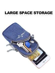 1 件运动跑步手机臂包，男女通用健身装备心电图户外腕带袋，兼容 iPhone - 彩色 - 查看 5