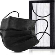 20 Peças Máscaras Faciais Descartáveis Não Tecidas Planas, Respiráveis e Confortáveis, Segurança com Alça para a Orelha, Adequadas para Viagens ao Ar Livre, Reuniões e Escritório