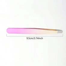 1 件装眉毛镊子，不锈钢迷你眉毛夹，便携式，适用于睫毛延长 - 彩色 - 查看 3