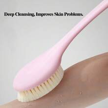 沐浴刷、软毛身体刷、背部刷、日式淋浴刷 - 彩色 - 查看 6