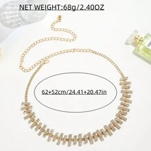 Thắt lưng đính đá Rhinestone cho nữ, Thắt lưng lấp lánh thời trang, Phụ kiện thắt lưng lấp lánh hợp thời trang - Nhiều màu - Xem 6